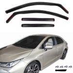 Ανεμοθραύστες για TOYOTA COROLLA 4D Sedan 2018+ 4τμχ.