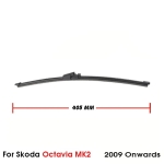 Πίσω Υαλοκαθαριστήρας Αυτοκινήτου για Skoda Octavia 2 2009 - 2014