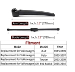 Πίσω Υαλοκαθαριστήρας Αυτοκινήτου για VW GOLF 5 HATCHBACK