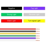 Σετ Πίσω Φανάρια LED Αριστερό - Δεξιό 12V / 24V με Δυναμικό Φλας Νέον Εφέ 32cm x 13cm για Λεωφορείο / Φορτηγό / Ρυμουλκούμενα / Τροχόσπιτα