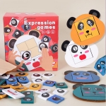 Παιδικό Πολύχρωμο Εκπαιδευτικό Παιχνίδι PANDA FACE CHANGER με τη Μέθοδο MONTESSORI