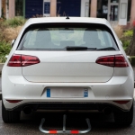 Μπάρα Στάθμευσης - Βάση Ασφάλισης Χώρου Στάθμευσης με Λουκέτο  67cm x 46cm x 30cm