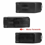 Δερμάτινο Υποβραχιόνιο για VW Golf V 2003–2009 / VW Golf VI 2008–2013 / VW Jetta V 2005–2010 - Οικολογικό δέρμα - Μαύρο