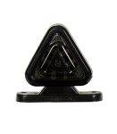LED Σετ Όγκου Κερατάκι Τρίγωνο Φιμέ 12V / 24V IP67 Κόκκινό / Πορτοκαλί 6.5cm