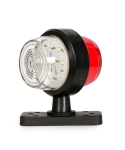 LED Όγκου 18 SMD Κερατάκι 12V / 24V IP66 Κόκκινό / Λευκό 120mm x 90mm x 90 mm