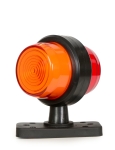 LED Όγκου NEON 18 SMD Κερατάκι 12V / 24V IP66 Κόκκινό / Πορτοκαλί 120mm x 90mm x 90 mm