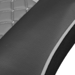 Σετ Καλύμματα Φορτηγού 2τμχ. για MERCEDES ACTROS MP3 / MP4 2015 - 2020 Γκρί Οικολογικό Δέρμα