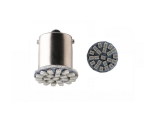 Λαμπτήρας LED BAU15S (1156) 22 SMD 12V Κόκκινος 1 Τεμάχιο