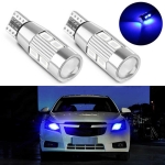 Σετ T10 LED Can Bus 10 SMD 5630 12V Μπλέ 2 Τεμάχια