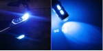 Σετ T10 LED Can Bus 10 SMD 5630 12V Μπλέ 2 Τεμάχια