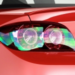 Αυτοκόλλητη Χαμαιλέων Μεμβράνη για Φανάρια Αυτοκινήτου 30cm X 10m σε Ροζ Χρώμα 1 Τεμάχιο