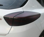 Αυτοκόλλητη Ματ Μεμβράνη για Φανάρια Αυτοκινήτου 30cm X 10m σε Μαύρο Χρώμα 1 Τεμάχιο