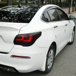 Αυτοκόλλητη Ματ Μεμβράνη για Φανάρια Αυτοκινήτου 30cm X 10m σε Μαύρο Χρώμα 1 Τεμάχιο