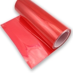 Αυτοκόλλητη Διάφανη Μεμβράνη για Φανάρια Αυτοκινήτου 30cm X 10m σε Κόκκινο Χρώμα 1 Τεμάχιο