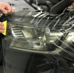 Αυτοκόλλητη Διάφανη Μεμβράνη για Φανάρια Αυτοκινήτου 30cm X 10m σε Διάφανο Χρώμα 1 Τεμάχιο