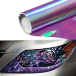 Αυτοκόλλητη Χαμαιλέων Μεμβράνη για Φανάρια Αυτοκινήτου 30cm X 10m σε Βιολετί Χρώμα 1 Τεμάχιο