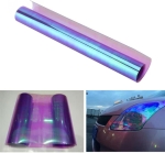 Αυτοκόλλητη Χαμαιλέων Μεμβράνη για Φανάρια Αυτοκινήτου 30cm X 10m σε Βιολετί Χρώμα 1 Τεμάχιο