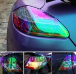 Αυτοκόλλητη Χαμαιλέων Μεμβράνη για Φανάρια Αυτοκινήτου 30cm X 10m σε Βιολετί Χρώμα 1 Τεμάχιο