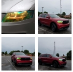 Αυτοκόλλητη Χαμαιλέων Μεμβράνη για Φανάρια Αυτοκινήτου 30cm X 10m σε Κίτρινο Χρώμα 1 Τεμάχιο