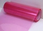 Αυτοκόλλητη Διάφανη Μεμβράνη για Φανάρια Αυτοκινήτου 30cm X 10m σε Ροζ Χρώμα 1 Τεμάχιο