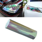 Αυτοκόλλητη Χαμαιλέων Διάφανη Μεμβράνη για Φανάρια Αυτοκινήτου 30cm X 10m σε Διάφανο Χρώμα 1 Τεμάχιο