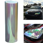 Αυτοκόλλητη Χαμαιλέων Διάφανη Μεμβράνη για Φανάρια Αυτοκινήτου 30cm X 10m σε Διάφανο Χρώμα 1 Τεμάχιο