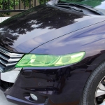 Αυτοκόλλητη Διάφανη Μεμβράνη για Φανάρια Αυτοκινήτου 30cm X 10m σε Πράσινο Χρώμα 1 Τεμάχιο