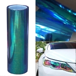 Αυτοκόλλητη Χαμαιλέων Μεμβράνη για Φανάρια Αυτοκινήτου 30cm X 10m σε Μπλε Χρώμα 1 Τεμάχιο