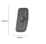 Καθρέπτης για Φορτηγά - Τρακτέρ με βάση 240 mm x 150 mm E4