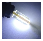 LED T10 COB Σιλικόνης 12-Core Can Bus 12V Ψυχρό Λευκό 2 Τεμάχια