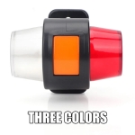 Σετ LED Όγκου NEON Κερατάκια Τριπλά 12V / 24V IP67 Λευκό / Πορτοκαλί / Κόκκινό 76mm x 76mm x 92mm