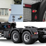 Σετ LED Όγκου NEON Κερατάκια Τριπλά 12V / 24V IP67 Λευκό / Πορτοκαλί / Κόκκινό 76mm x 76mm x 92mm