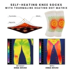 Αυτοθερμαινόμενο Επίθεμα Γονάτου Wormwood Ζεύγος Θερμαντικό Ποδιών 2 Τεμαχίων 26,5cm x 15cm x 13.5cm