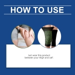 Αυτοθερμαινόμενο Επίθεμα Γονάτου Wormwood Ζεύγος Θερμαντικό Ποδιών 2 Τεμαχίων 26,5cm x 15cm x 13.5cm