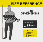 Αεροκόρνα Εξάφωνη "Baby Shark" και 30 ακόμη Μελωδίες 24V Πολύ Ισχυρή +130db για Αυτοκίνητο, Φορτηγό, Τρακτέρ, Λεωφορείο κ.α