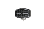 LED Προβολέας Ψυχρό Λευκό 10-30 Volt Υψηλής Ισχύος 50W με Δυναμικό Οβάλ DRL Λευκό - Πορτοκαλί IP68 E9
