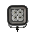 LED Προβολέας 10-30 Volt Υψηλής Ισχύος 32W Λευκό / DRL Πορτοκαλί / Κόκκινο 84.9mm x 84.9mm x 60.6mm IP68 E-mark E9