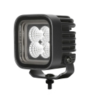 LED Προβολέας 10-30 Volt Υψηλής Ισχύος 32W Λευκό / DRL Πορτοκαλί / Κόκκινο 84.9mm x 84.9mm x 60.6mm IP68 E-mark E9