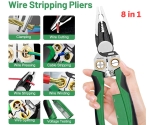 Πένσα Απογύμνωσης Καλωδίων  8 σε 1 με Λειτουργία Δοκιμής Τάσης