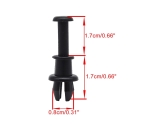 Σετ Πλαστικά Κλιπ Πορτ Μπαγκάζ Αυτοκινήτου 2 Τεμάχια για AUDI / SEAT / SKODA / VW OEM: 1M6867574A