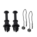 Σετ Πλαστικά Κλιπ Πορτ Μπαγκάζ με Σχοινί με Βάσεις για το Πορτμπαγκάζ Αυτοκινήτου για VW / Skoda / Seat / Audi 54cm