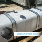 Τάπα Ρεζερβουάρ Φορτηγού / Αυτοκινήτου με Κλειδί Φ80mm για MERCEDES-BENZ / VOLVO /  MAN /  DAF /  RENAULT 