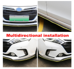 Αεροτομή Προφυλακτήρα και Μαρσπιέ από Ανθρακονήματα με Χρυσή Λωρίδα 5cm x 2,5m Ταινία Διπλής Όψης 3M