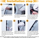 Προστατευτική Ταινία Προστασίας για Πόρτα / Καπό Χώρου Αποσκευών Λευκή 5M