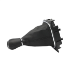 Πόμολο 5 Ταχυτήτων με Φυσούνα Λεβιέ Δερματίνη για Volkswagen Golf V 2005 - 2009 / Golf VI 2010 - 2014