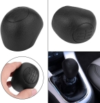 Πόμολο 6 Ταχυτήτων με Φυσούνα Λεβιέ Δερματίνη με Νίκελ Βάση για Peugeot Boxer / Citroen Jumper / Fiat Ducato OEM 1608508580 / 46314090 / 55348945