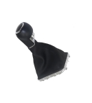 Πόμολο 5 Ταχυτήτων με Φυσούνα Λεβιέ Δερματίνη με Νίκελ Βάση για OPEL Zafira B 2005 - 2014