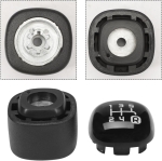 Δερμάτινο Πόμολο Ταχυτήτων για Fiat Panda 2012 - 2023 5-τάχυτο OEM: 502942700