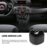 Δερμάτινο Πόμολο Ταχυτήτων για Fiat Panda 2012 - 2023 5-τάχυτο OEM: 502942700