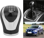 Πόμολο Ταχυτήτων με Νίκελ για Nissan Qashqai / X-Trail / Pulsar 6-τάχυτο